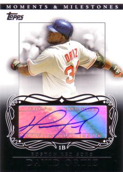 David Ortiz Authentic Autograph Card