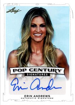 2014 Leaf Erin Andrews Certified Autograph Card