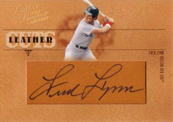 Fred Lynn Authentic Autograph Card