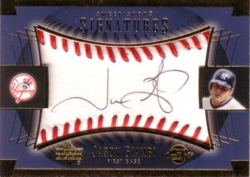 Jason Giamb Authentici Autograph Card