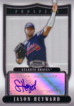 Jason Heyward Authentic Autograph Card