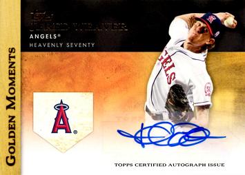 Jered Weaver Certified Autograph Card