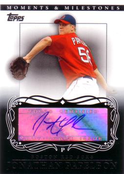 Jonathan Papelbon Authentic Autograph Card