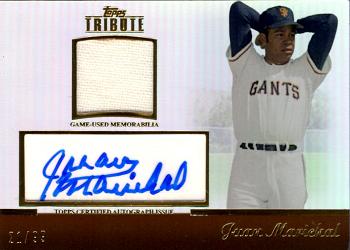 Juan Marichal Authentic Autograph Jersey Card