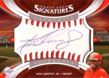 Ken Griffey Jr Authentic Autograph Card