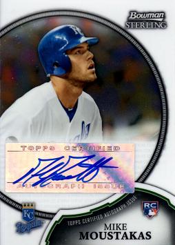 Mike Moustakas Certified Autograph Rookie Card