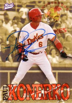 Paul Konerko Authentic Autograph Card