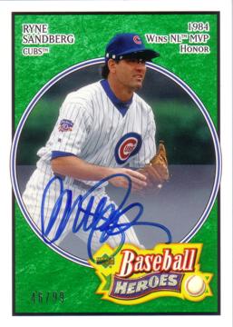 Ryne Sandberg Authentic Autograph