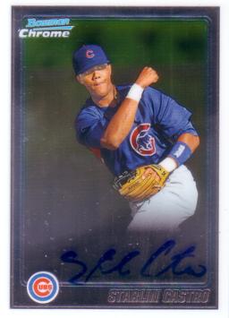 Starlin Castro Certified Autograph Card