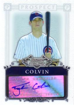 Tyler Colvin Certified Autograph Card