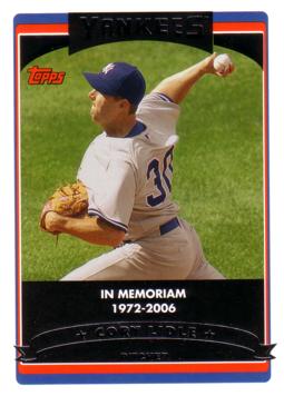 Cory Lidle In Memoriam Card