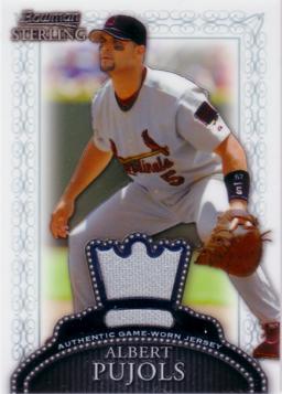 Albert Pujols Game Worn Jersey Card