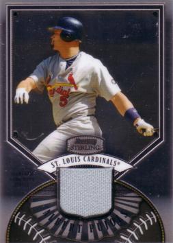 Albert Pujols Game Worn Jersey Card