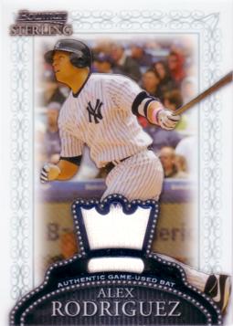 Alex Rodriguez Game Worn Jersey Card