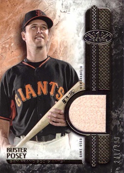 2010 Topps Legendary Lineage Buster Posey Johnny Bench Rookie Card Graded BGS 9.5-9-9.5-9.5 