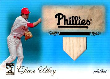 Chase Utley Game Used Bat Card
