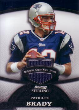 football cards with piece of jersey