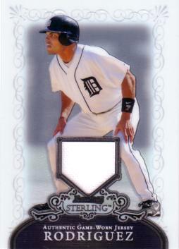 Ivan Rodriguez Game Worn Jersey Card