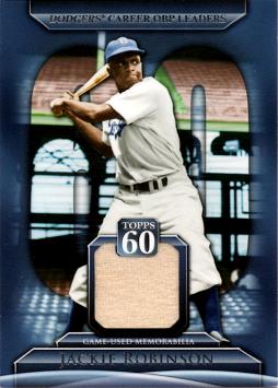 Jackie Robinson Game Worn Jersey Card