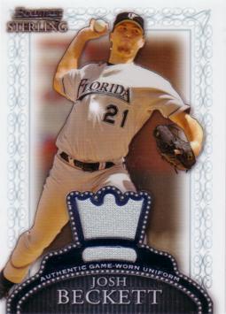 Josh Beckett Game Worn Jersey Card