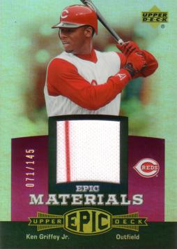 Ken Griffey Jr. Game Worn Jersey Card