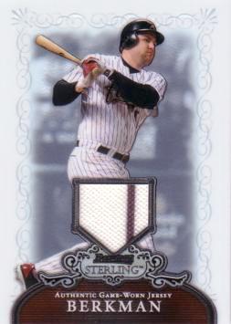 Lance Berkman Game Worn Jersey Card