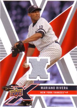 Mariano Rivera Game Worn Jersey Card