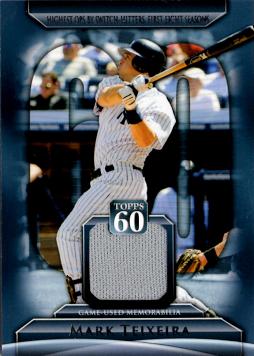 Mark Teixeira Game Worn Jersey Card