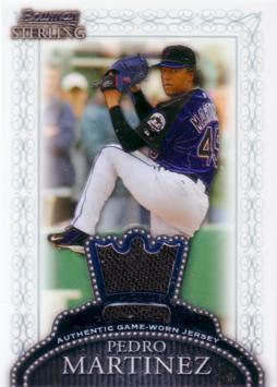 Pedro Martinez Game Worn Jersey Card
