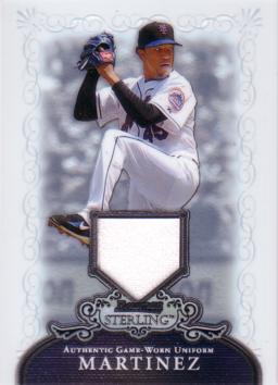 Pedro Martinez Game Worn Jersey Card