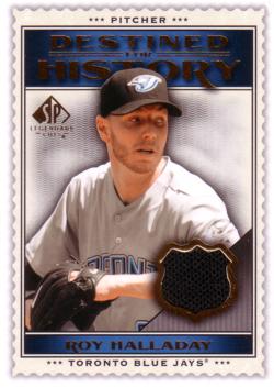Roy Halladay Game Worn Jersey Card