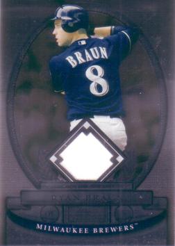 Ryan Braun Game Worn Jersey Card