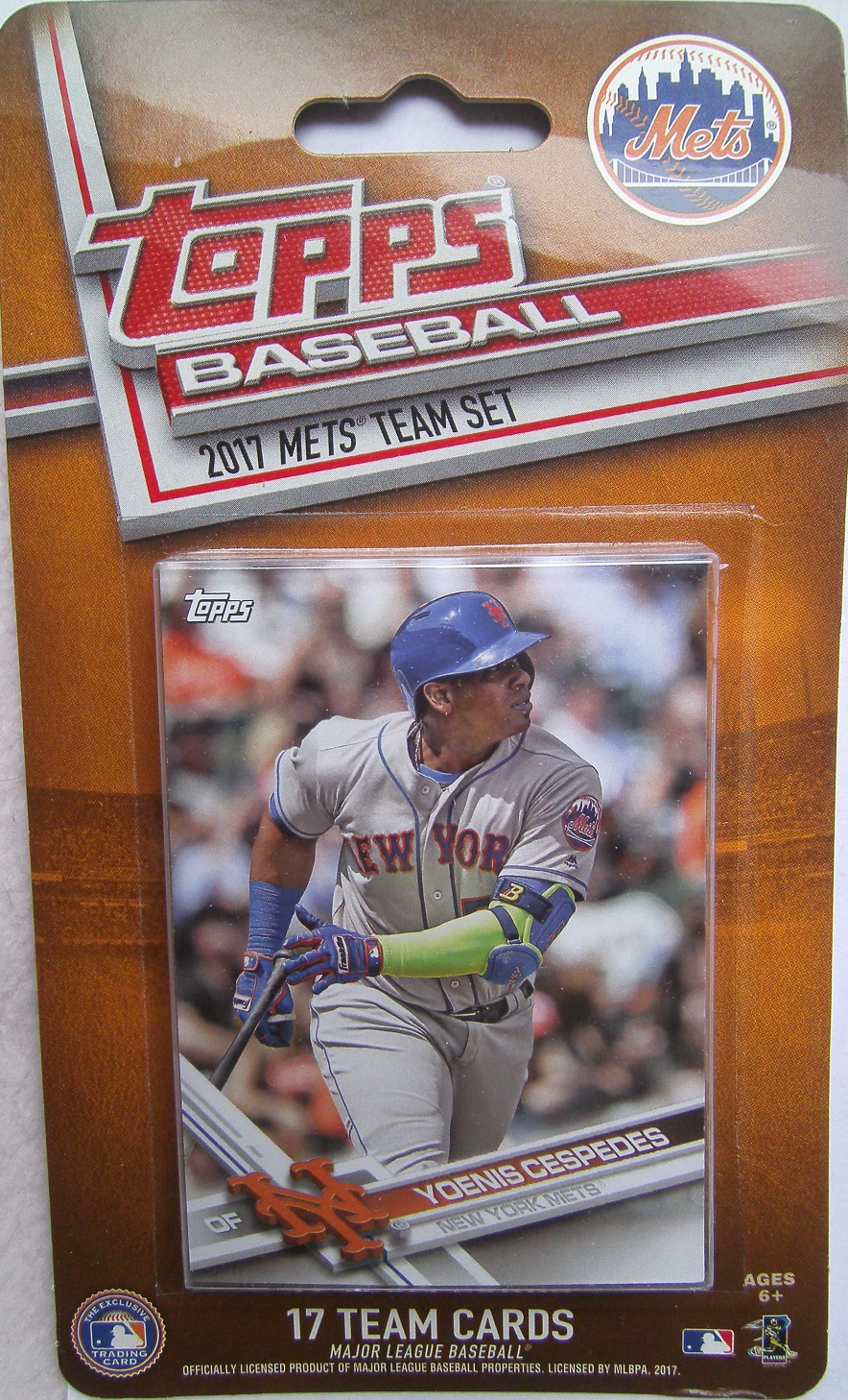 2017 Topps Factory New York Mets Baseball Card Team Set