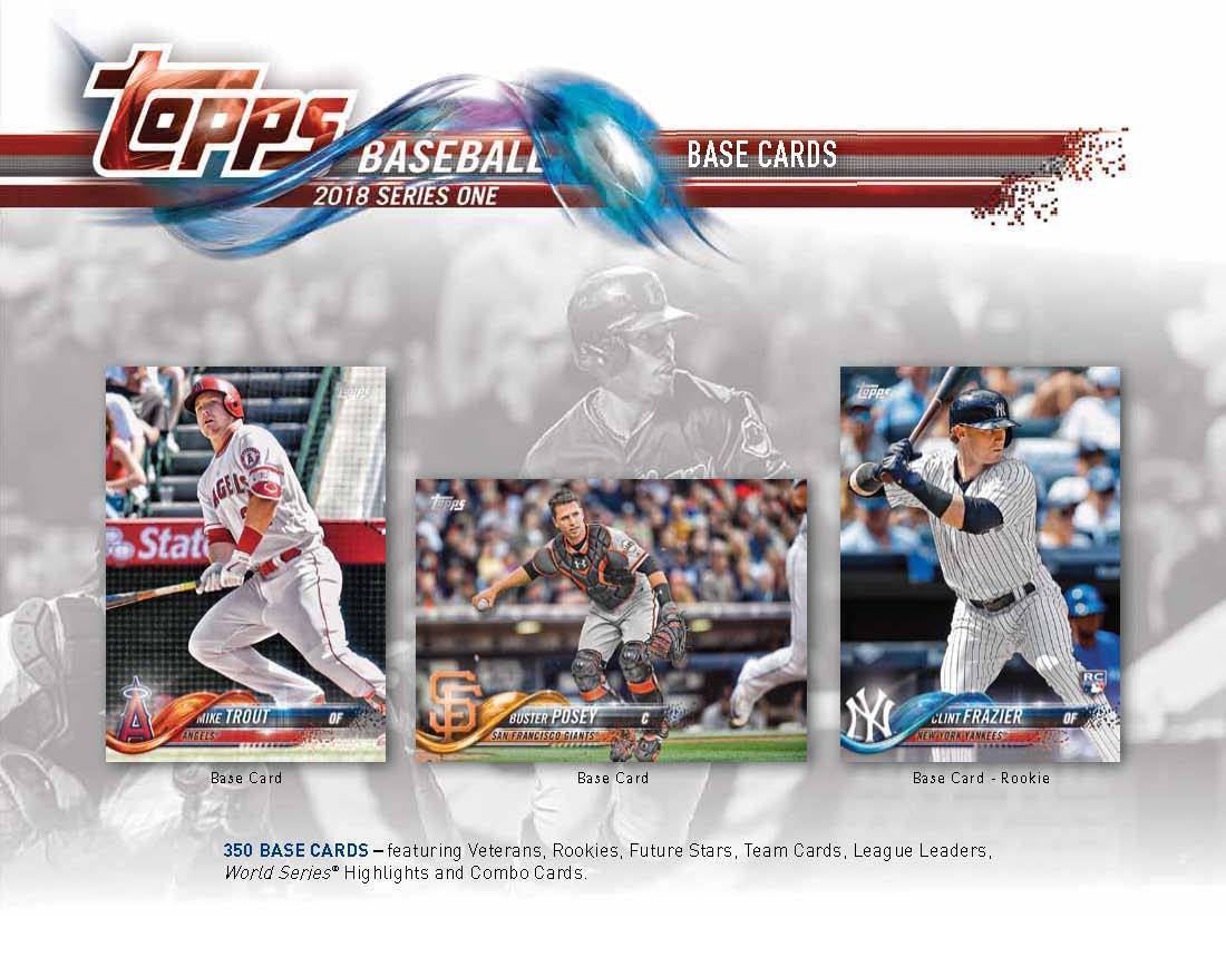 2018 Topps Baseball Series 1 Complete Set