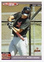 Anthony Acevedo baseball card