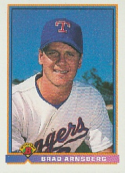 Brad Arnsberg baseball card