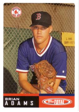 Brian Adams baseball card