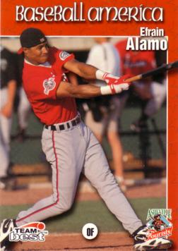 Efrain Alamo baseball card