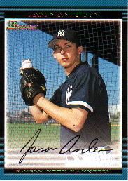 Jason Anderson baseball card