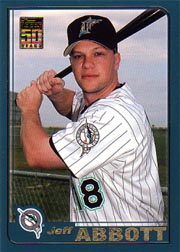 Jeff Abbott baseball card