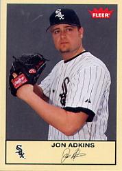 Jon Adkins baseball card