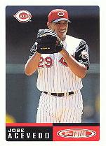 Jose Acevedo baseball card
