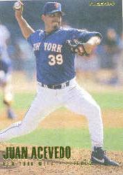 Juan Acevedo baseball cards