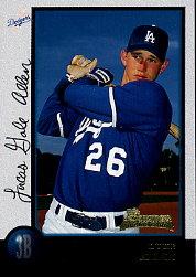 Luke Allen baseball card