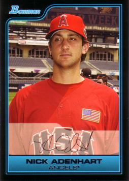 Nick Adenhart Baseball Card
