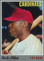 Richie Allen baseball card