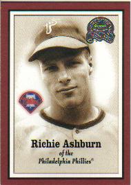 Richie Ashburn baseball card
