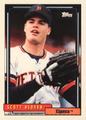 Scott Aldred baseball card