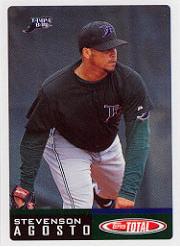 Stevenson Agosto baseball card