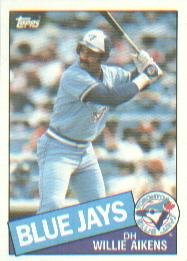 Willie Aikens baseball card